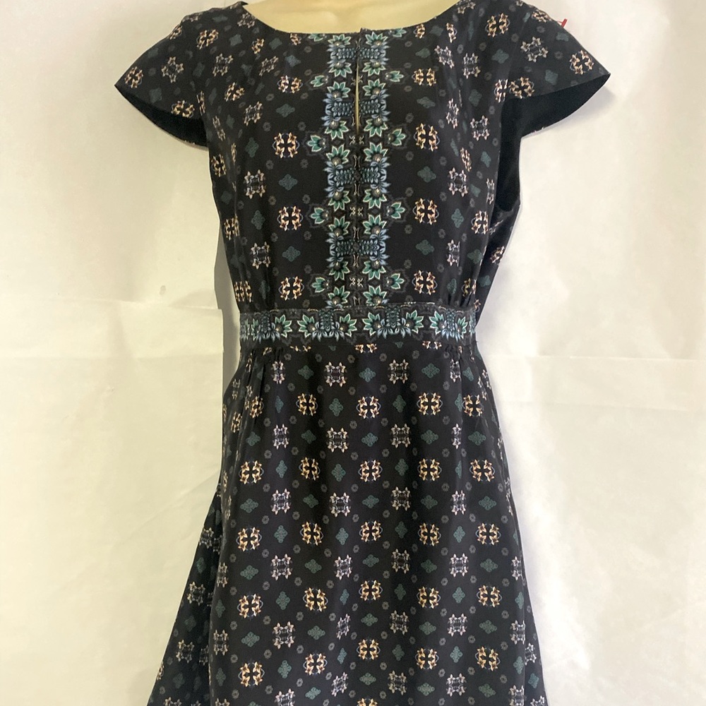 J Crew silk print beautiful dress perfect 12